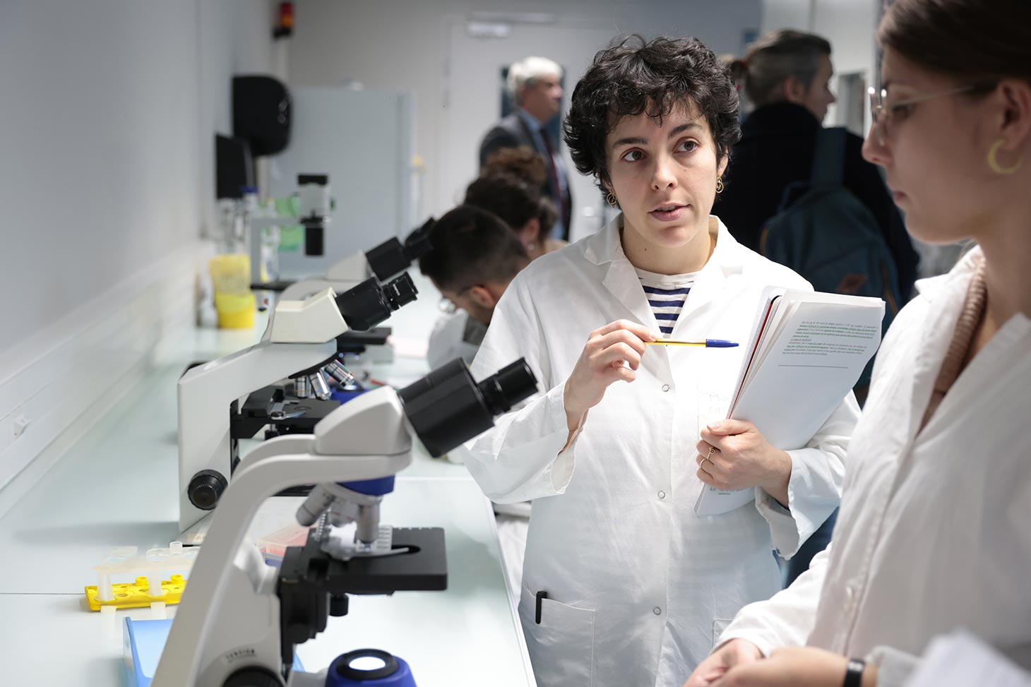 Le Biotechlab, plateforme d’innovation et de pratique en biotechnologies située sur le Campus santé de l’Université Grenoble Alpes à La Tronche.