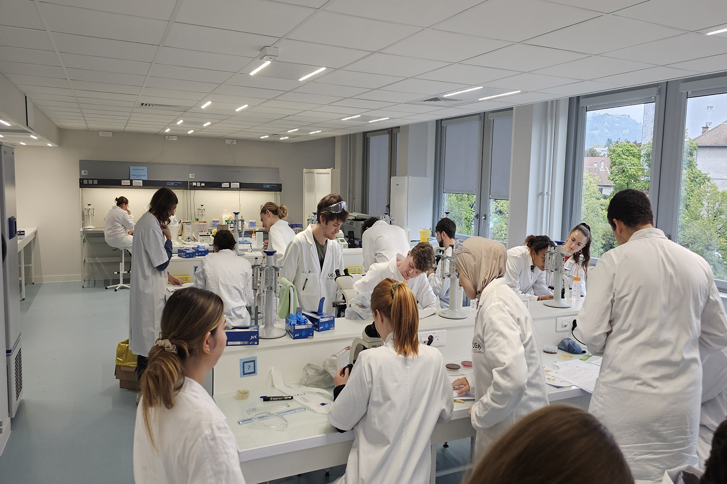 Salle du BioTechLab