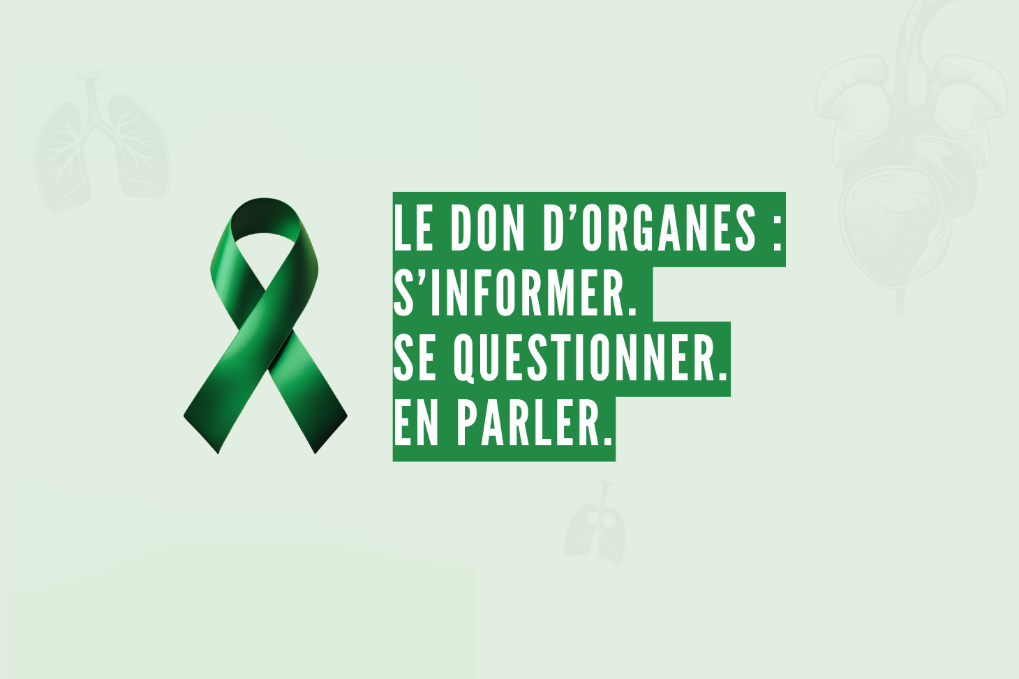 Coeur dans une main pour illustrer la conférence sur le don d'organes