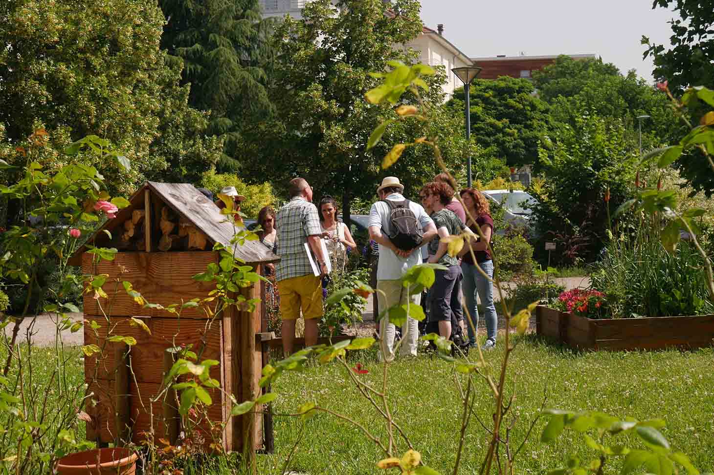 Visite du Jardin Dominique Villars